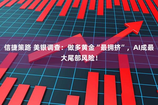 信捷策路 美银调查：做多黄金“最拥挤”，AI成最大尾部风险！