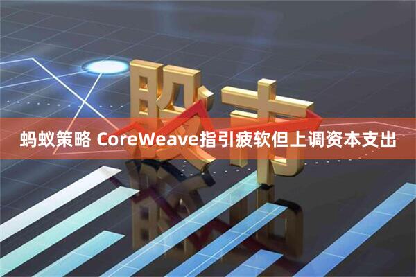 蚂蚁策略 CoreWeave指引疲软但上调资本支出