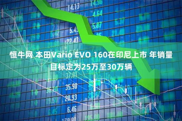 恒牛网 本田Vario EVO 160在印尼上市 年销量目标定为25万至30万辆