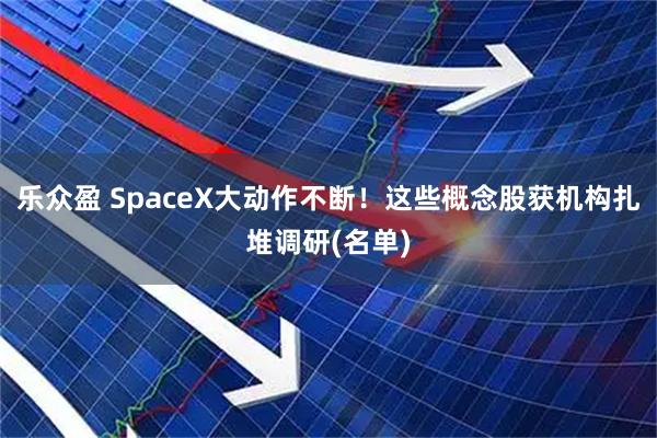 乐众盈 SpaceX大动作不断！这些概念股获机构扎堆调研(名单)